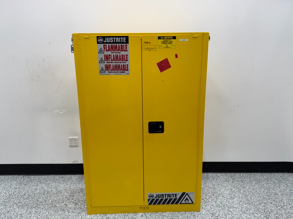 Image of JustRite 45 Gallon Flammable Liquid Storage Cabinet